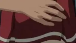 Hentai-Schülerin in weißer Bluse und Strapsen wird von hinten genommen