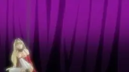 Extrem nah auf das tränenüberströmte Gesicht einer blonden Hentai-Sklavin mit großen smaragdgrünen Augen