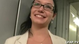 Französin im GangBang!